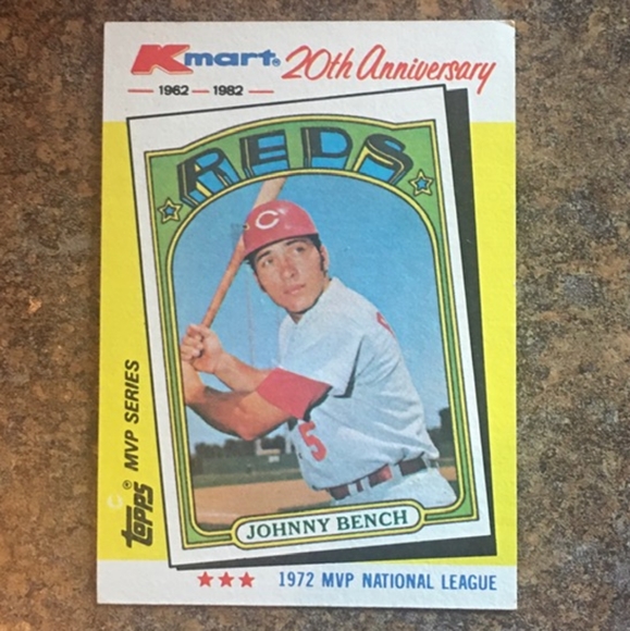 Other Johnny Bench Kmart 2th Anniversary Collectors Ca Poshmark